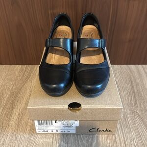 Clarks Women's Classic Black Heels